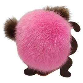 LOUIS VUITTON Monogram Body Chain Monkey Necklace Brown LV Auth BA270SAV - 0