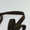 BURBERRY Nova Check Shoulder Bag Canvas Beige Silver Auth BA2710-8