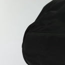 PRADA Tote Bag Nylon Black Silver Auth BA2711-8