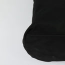 PRADA Tote Bag Nylon Black Silver Auth BA2711-16