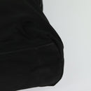 PRADA Tote Bag Nylon Black Silver Auth BA2711-17