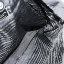 PRADA Tote Bag Nylon Black Silver Auth BA2711-20