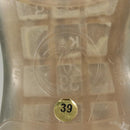 CHANEL Sneakers Lamb Skin 39 Black CC Auth BA2712-11