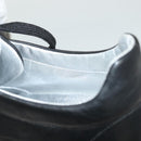 CHANEL Sneakers Lamb Skin 39 Black CC Auth BA2712-17