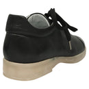 CHANEL Sneakers Lamb Skin 39 Black CC Auth BA2712-3