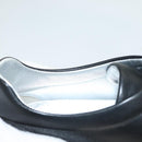 CHANEL Sneakers Lamb Skin 39 Black CC Auth BA2712-32