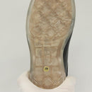 CHANEL Sneakers Lamb Skin 39 Black CC Auth BA2712-9