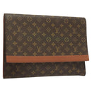 LOUIS VUITTON Monogram Porte Envelope Clutch Bag M51801 LV Auth BA2713-1