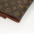 LOUIS VUITTON Monogram Porte Envelope Clutch Bag M51801 LV Auth BA2713-15