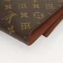 LOUIS VUITTON Monogram Porte Envelope Clutch Bag M51801 LV Auth BA2713-16
