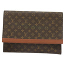 LOUIS VUITTON Monogram Porte Envelope Clutch Bag M51801 LV Auth BA2713-13
