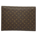 LOUIS VUITTON Monogram Porte Envelope Clutch Bag M51801 LV Auth BA2713-2