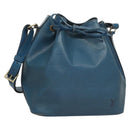 LOUIS VUITTON Epi Petit Noe Shoulder Bag Blue M44105 LV Auth BA2719-1
