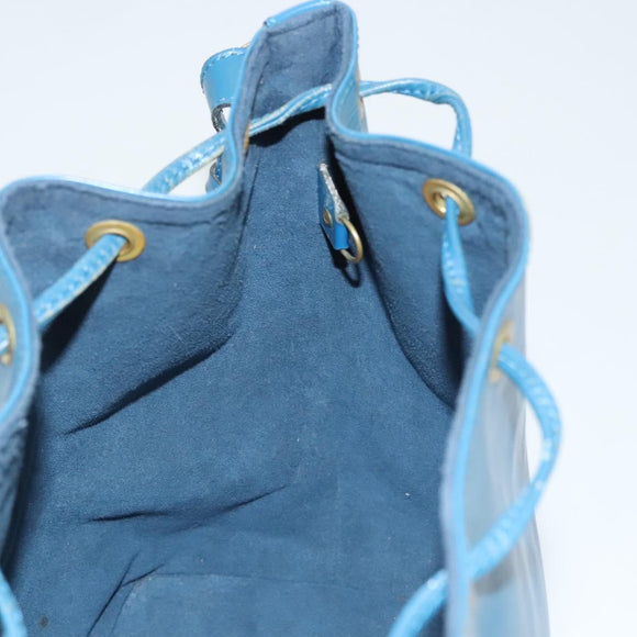 LOUIS VUITTON Epi Petit Noe Shoulder Bag Blue M44105 LV Auth BA2719