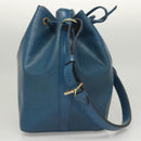 LOUIS VUITTON Epi Petit Noe Shoulder Bag Blue M44105 LV Auth BA2719-4