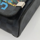 LOUIS VUITTON Damier Cobalt District PM NM Shoulder Bag N50005 LV Auth BA2720-15