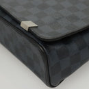 LOUIS VUITTON Damier Cobalt District PM NM Shoulder Bag N50005 LV Auth BA2720-16
