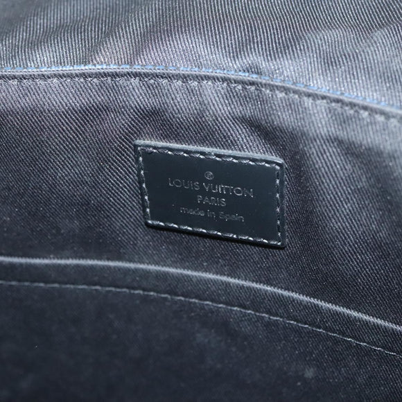 LOUIS VUITTON Damier Cobalt District PM NM Shoulder Bag N50005 LV Auth BA2720