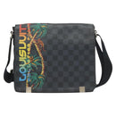 LOUIS VUITTON Damier Cobalt District PM NM Shoulder Bag N50005 LV Auth BA2720-13