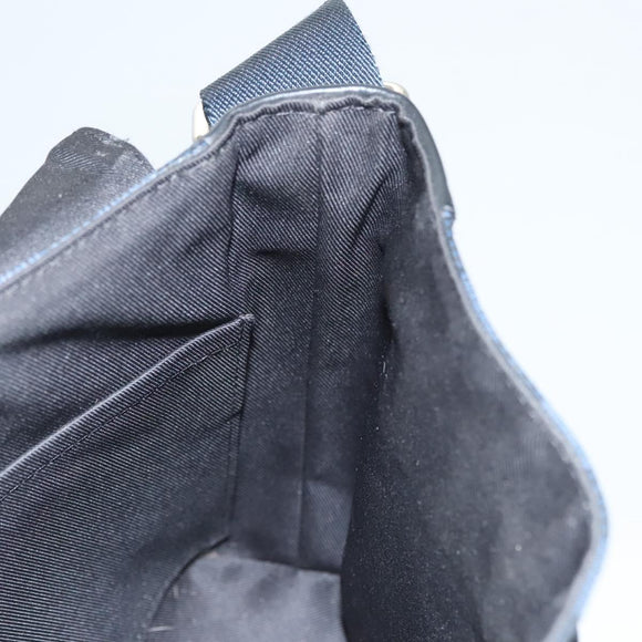 LOUIS VUITTON Damier Cobalt District PM NM Shoulder Bag N50005 LV Auth BA2720