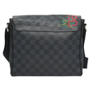 LOUIS VUITTON Damier Cobalt District PM NM Shoulder Bag N50005 LV Auth BA2720-2