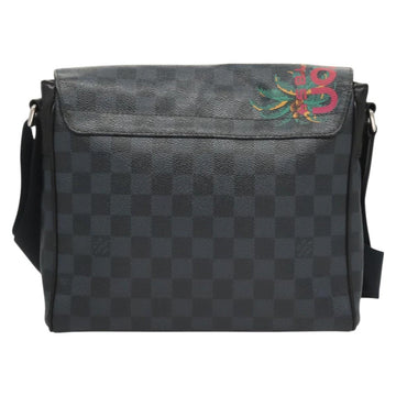 LOUIS VUITTON Damier Cobalt District PM NM Shoulder Bag N50005 LV Auth BA2720 - 0