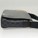 LOUIS VUITTON Damier Cobalt District PM NM Shoulder Bag N50005 LV Auth BA2720-3