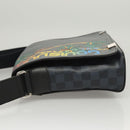 LOUIS VUITTON Damier Cobalt District PM NM Shoulder Bag N50005 LV Auth BA2720-4