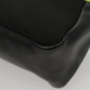 CHANEL Sports COCO Mark Pouch Nylon Black CC Auth BA2723-16