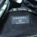 CHANEL Sports COCO Mark Pouch Nylon Black CC Auth BA2723-9