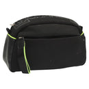 CHANEL Sports COCO Mark Pouch Nylon Black CC Auth BA2723-1