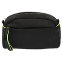 CHANEL Sports COCO Mark Pouch Nylon Black CC Auth BA2723-13