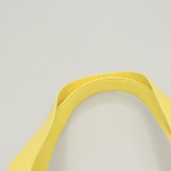 BVLGARI Logo mania Shoulder Bag Nylon Leather Purple Gold Auth BA2724