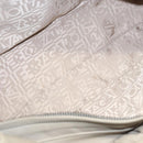 Salvatore Ferragamo Gancini Shoulder Bag Leather Beige Auth BA2736-11