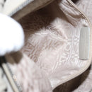 Salvatore Ferragamo Gancini Shoulder Bag Leather Beige Auth BA2736-21