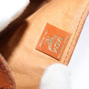 MCM Logogram Vicetos Shoulder Bag PVC Leather Brown Gold Auth BA2739-15