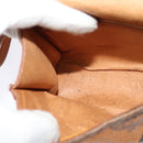 MCM Logogram Vicetos Shoulder Bag PVC Leather Brown Gold Auth BA2739-18