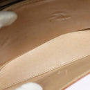 BALLY Shoulder Bag Leather Brown Gold Auth BA2749-23