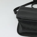 GUCCI Micro GG Supreme Shoulder Bag PVC Black Gold 001 104 0915 Auth BA2752-10