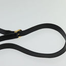 GUCCI Micro GG Supreme Shoulder Bag PVC Black Gold 001 104 0915 Auth BA2752-8