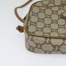 GUCCI GG Plus Supreme Shoulder Bag PVC Beige Auth BA2755-9