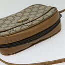 GUCCI GG Plus Supreme Shoulder Bag PVC Beige Auth BA2755-6
