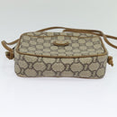 GUCCI GG Plus Supreme Shoulder Bag PVC Beige Auth BA2755-5