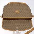 GUCCI Micro GG Supreme Shoulder Bag PVC Beige Gold Auth BA2767-10