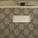 GUCCI GG Supreme Hand Bag PVC Beige Gold 116 02 080 Auth BA2772-17