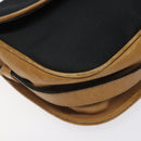 CELINE Shoulder Bag Canvas Black Gold Auth BA2774-11