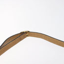 CELINE Shoulder Bag Canvas Black Gold Auth BA2774-8