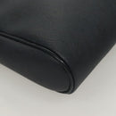 Christian Dior Honeycomb Canvas Shoulder Bag PVC Navy gold Auth BA2781-14