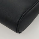 Christian Dior Honeycomb Canvas Shoulder Bag PVC Navy gold Auth BA2781-11