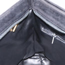 BALLY Chain Shoulder Bag Leather Black Gold Auth BA2785-18